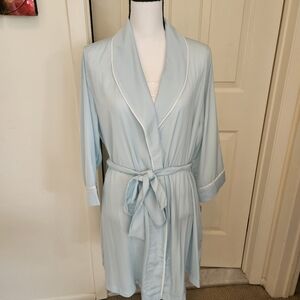 Kate Spade Blue Bridal Robe Happily Ever After - L/XL